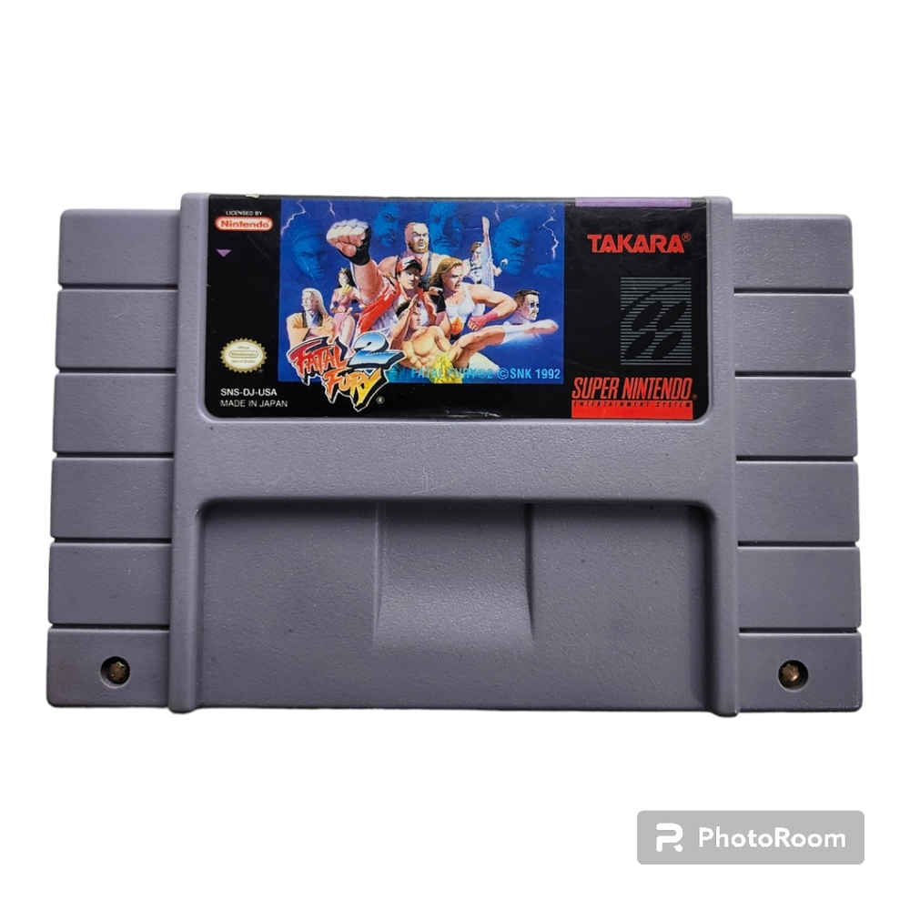 Fatal Fury II 2 (Super Nintendo Entertainment System, 1994) Tested Snes